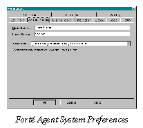Forte Agent User Profile