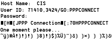 Clear version of CIS PPP login